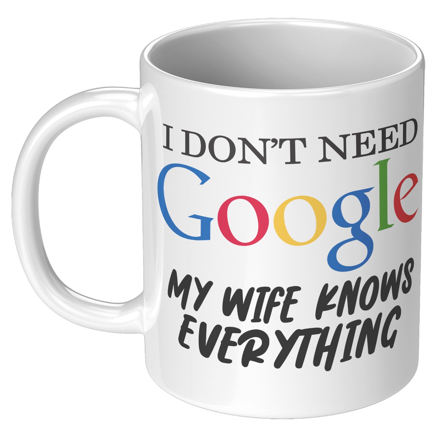 My Wife knows Everything Mug