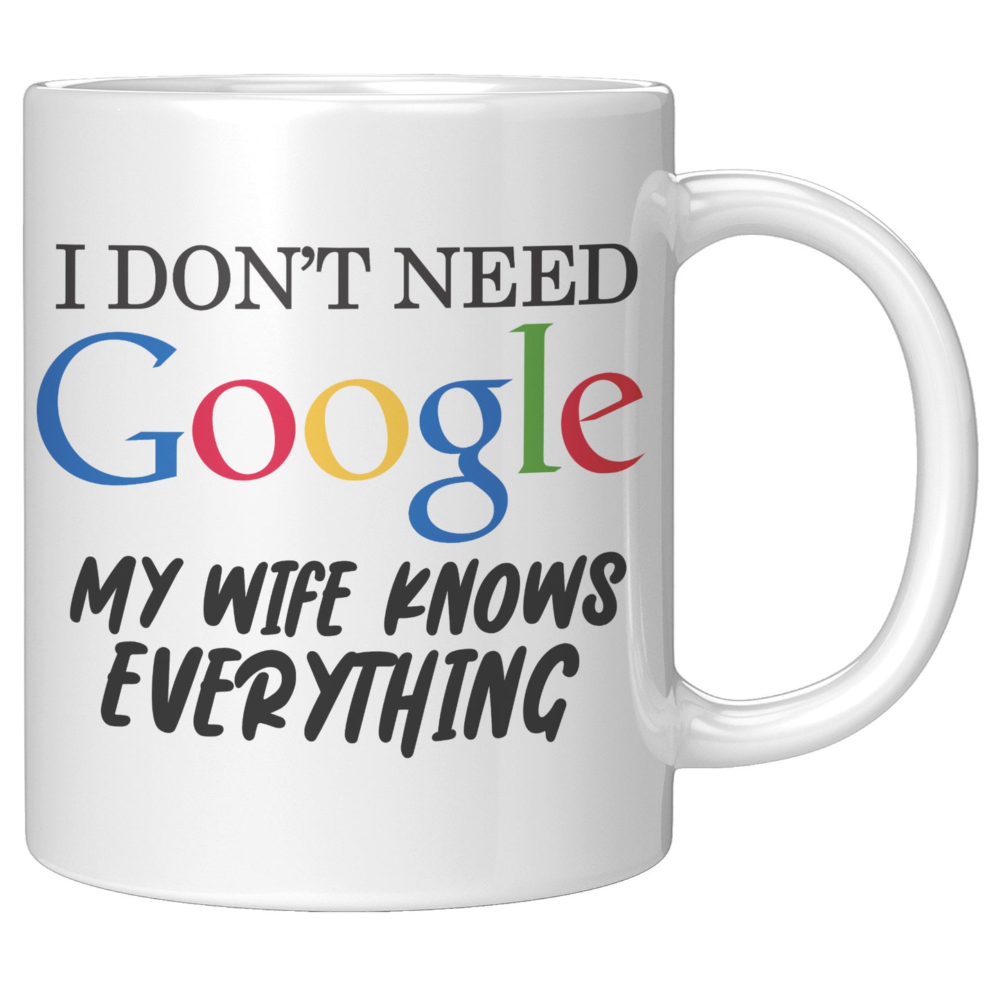 My Wife knows Everything Mug