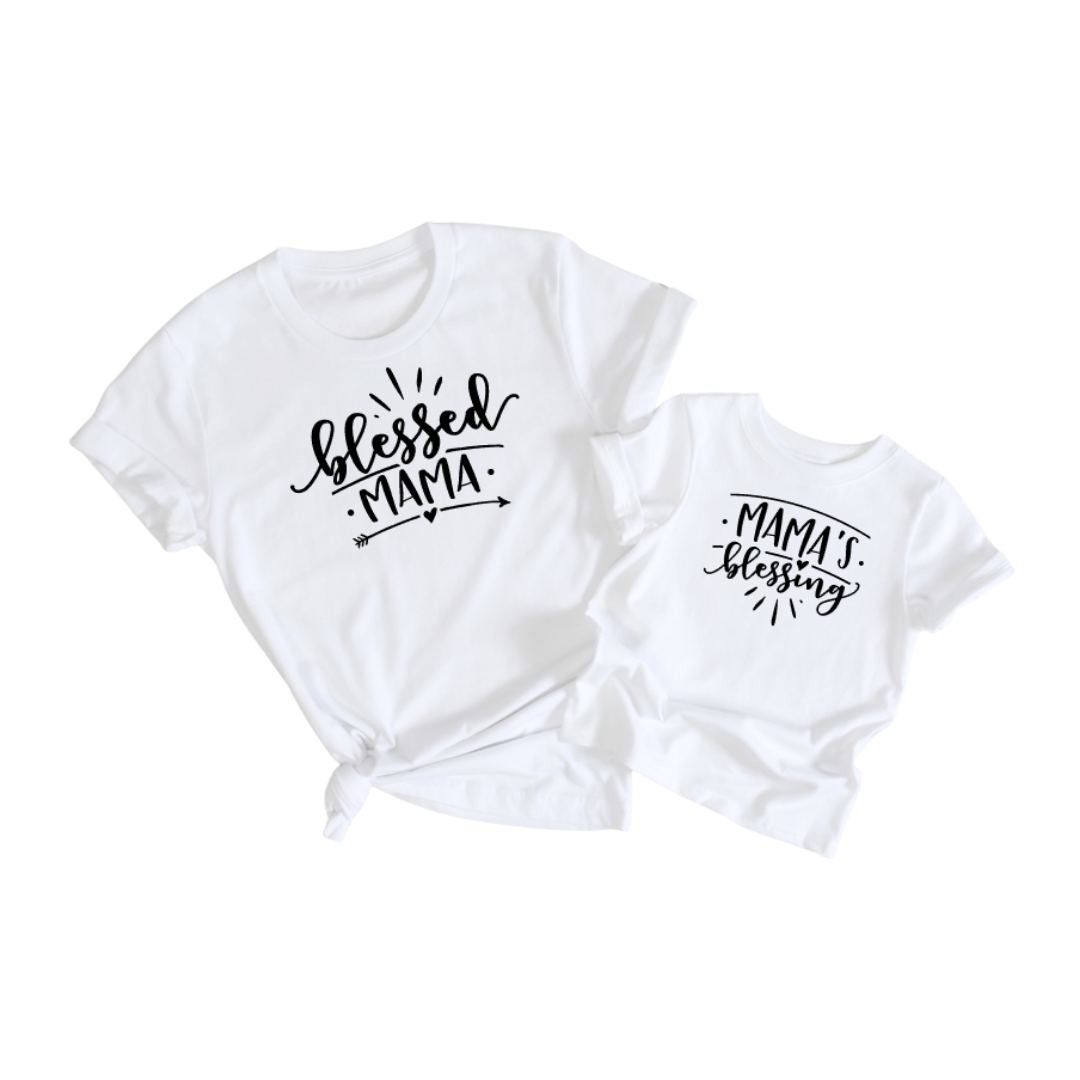 Blessed Mama & Mama's Blessing T-shirt