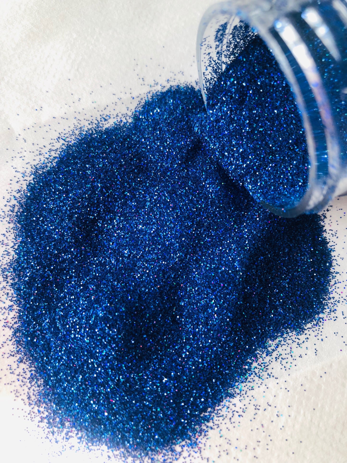 Peacock Blue Glitter