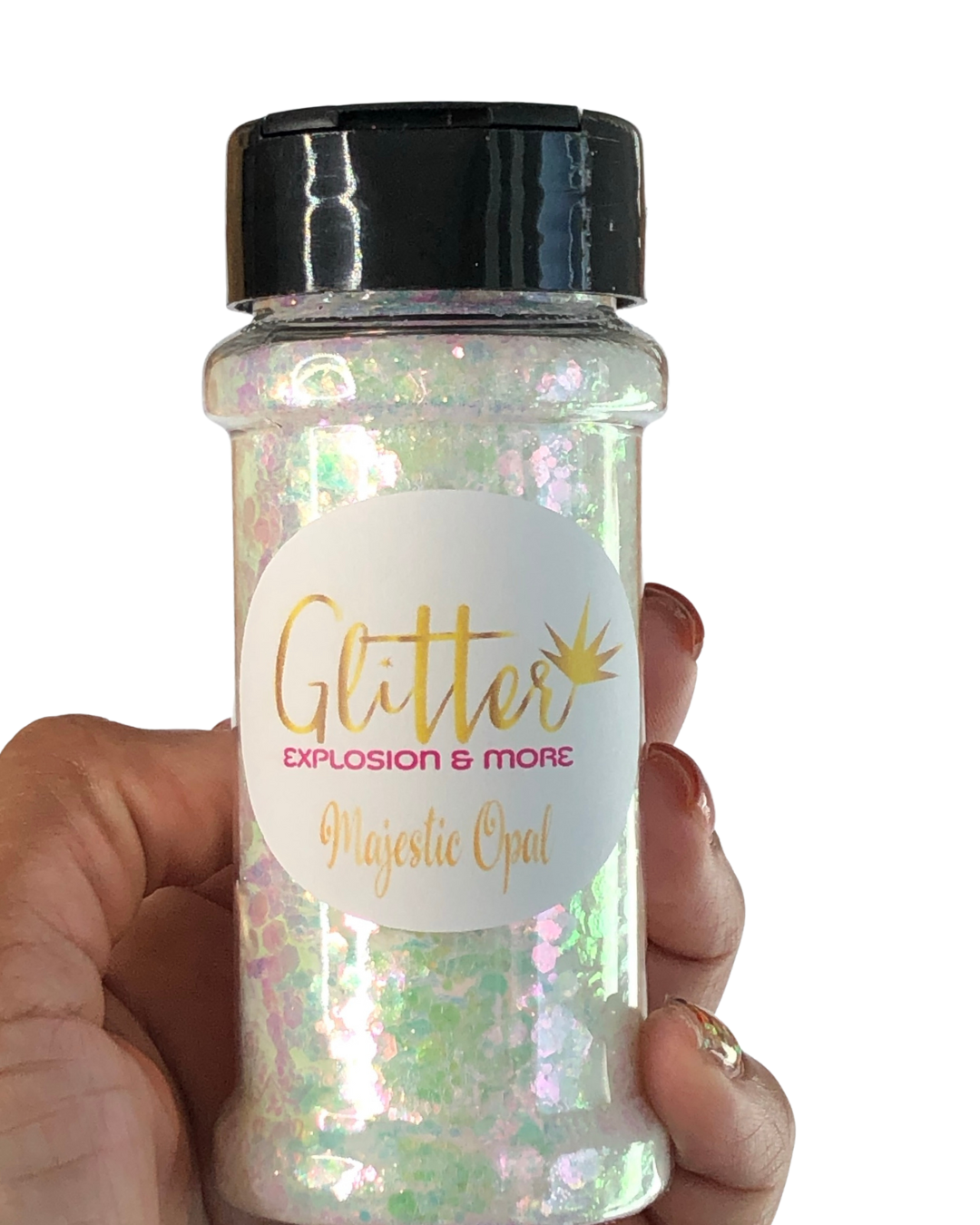Majestic Opal Mixed Chunky Glitter 2oz jar