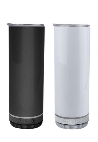Blank Skinny Bluetooth Speaker Music Tumbler