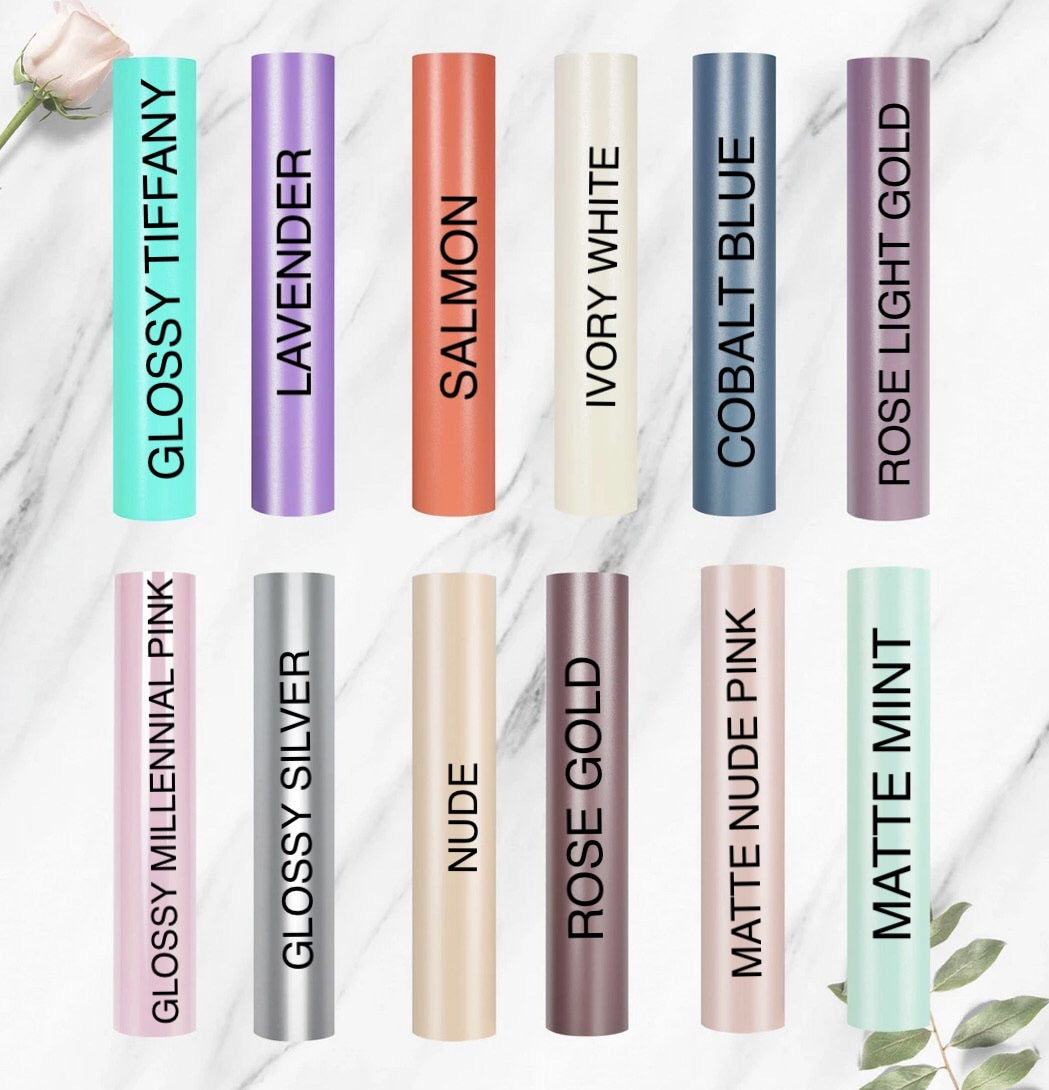 TECKWRAP Matte & Glossy - Vinil Adhesivo Permanente