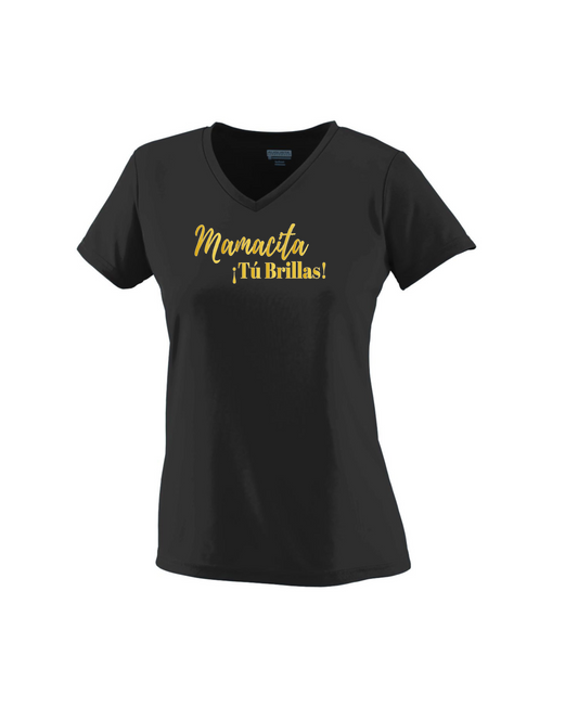 Mamacita Β‘TΓΊ Brillas! V-Neck Tee