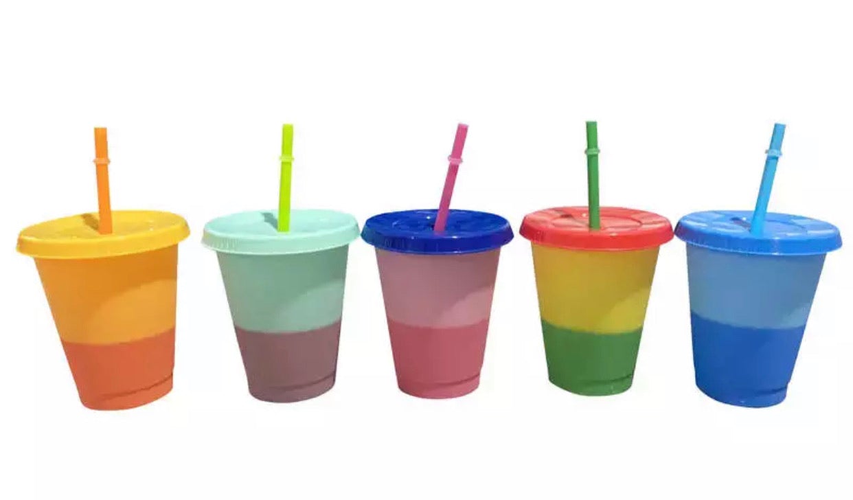 Assorted Pack Color Changing Cups