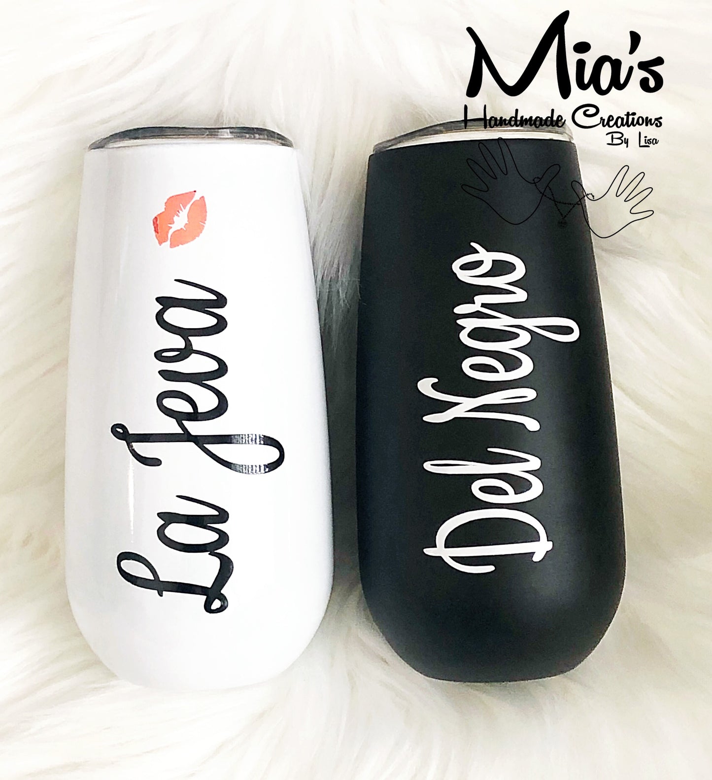 La Jeva Del Negro Stainless Steel Cups Set