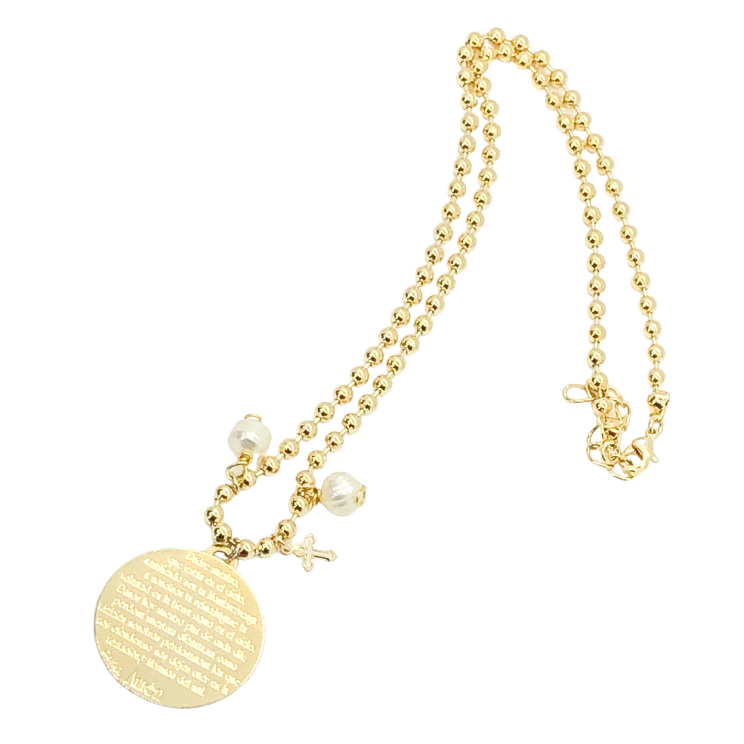 Padre Nuestro Necklace