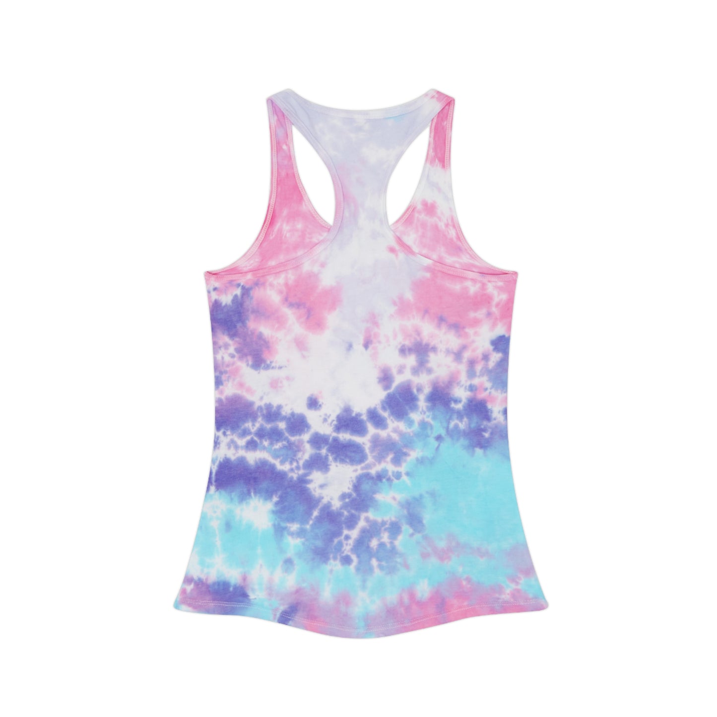 Custom Tie Dye Racerback Tank Top