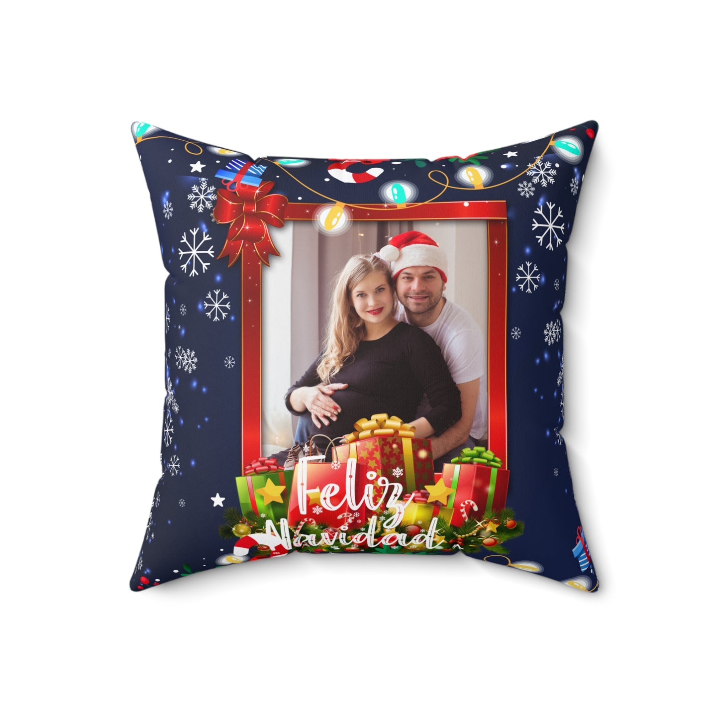 Feliz Navidad Pillow