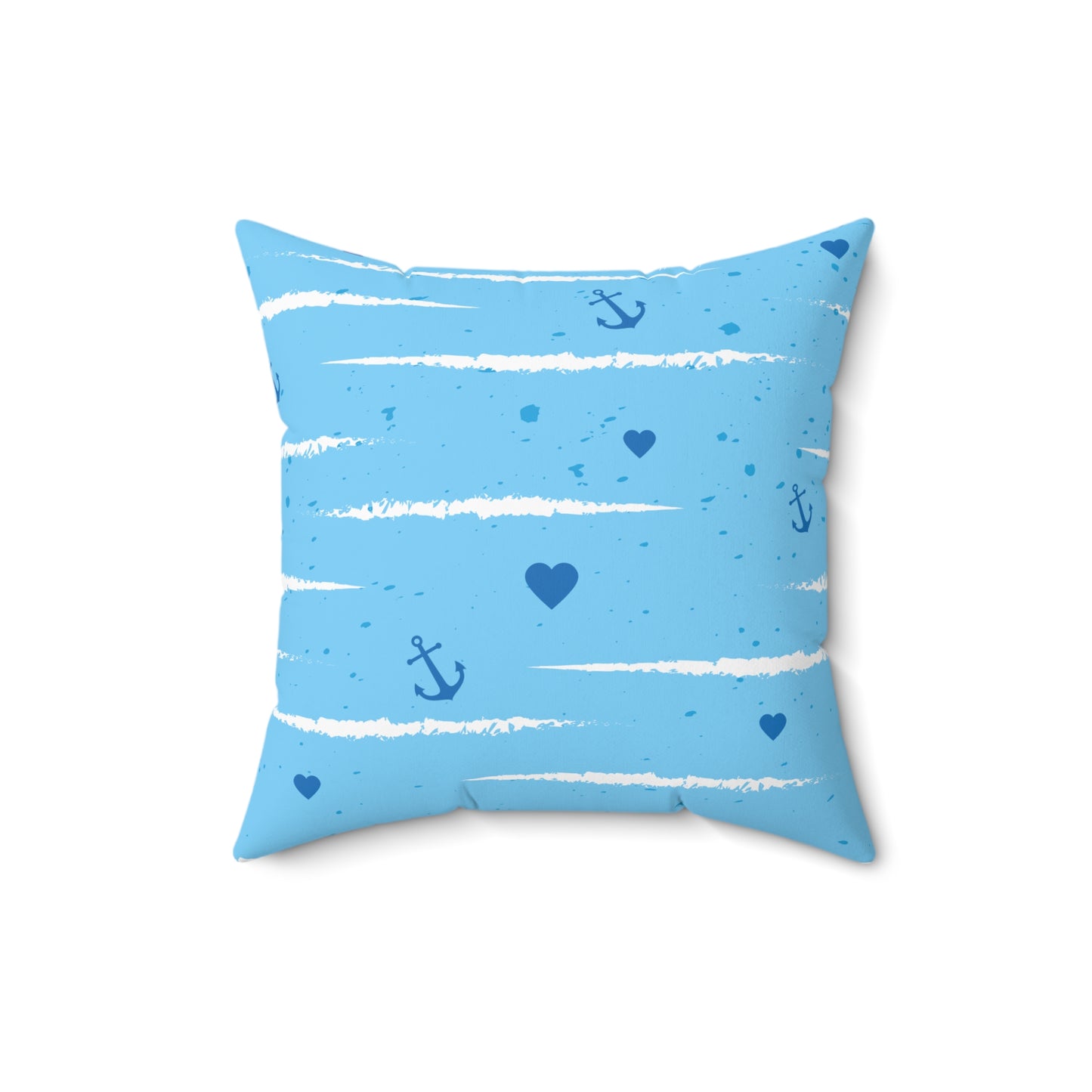 Custom Sailing Pattern Pillow