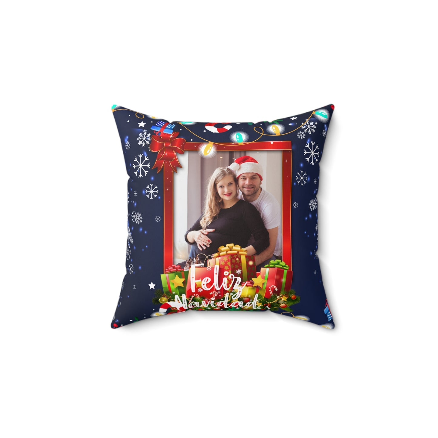 Feliz Navidad Pillow