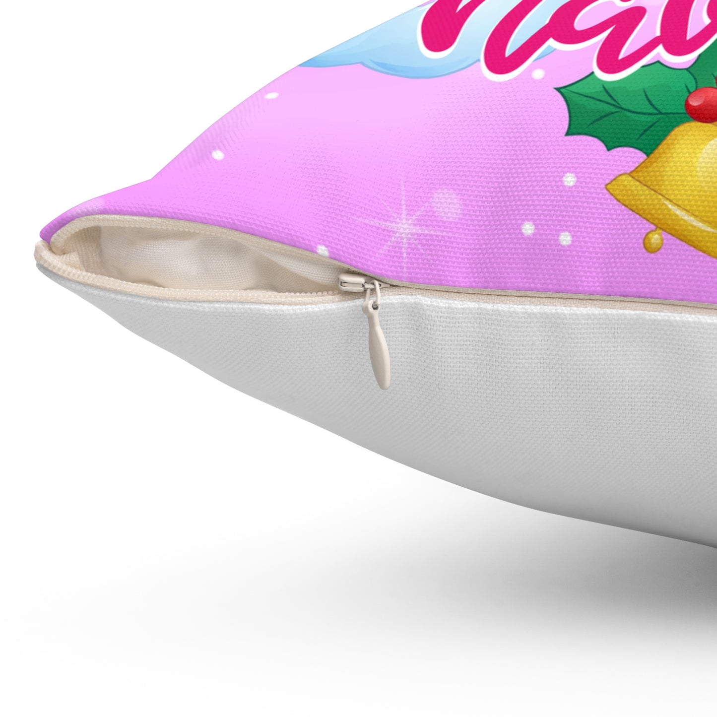 Feliz Navidad Unicorn Pillow