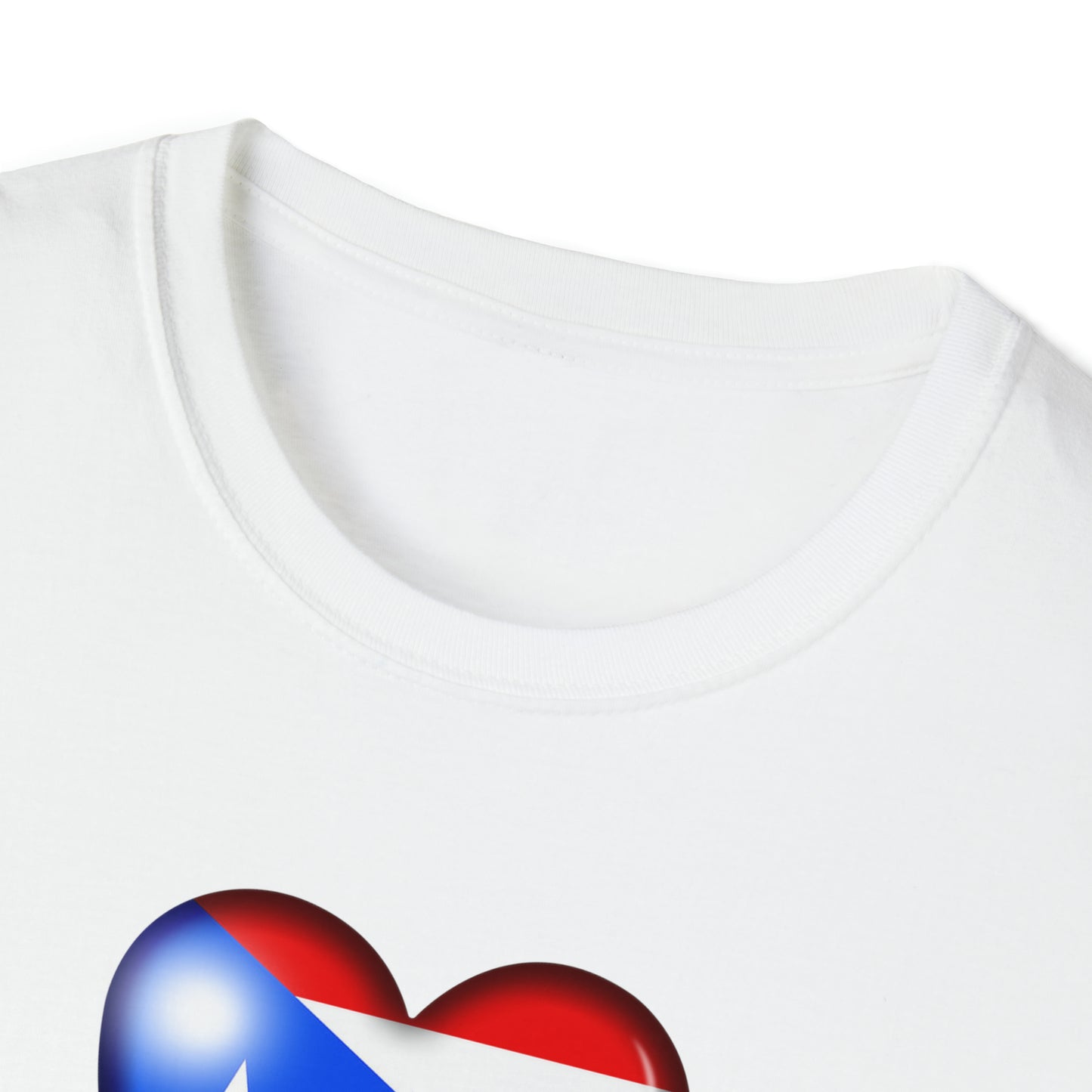 Puerto Rico en mi Corazόn Unisex Softstyle T-Shirt