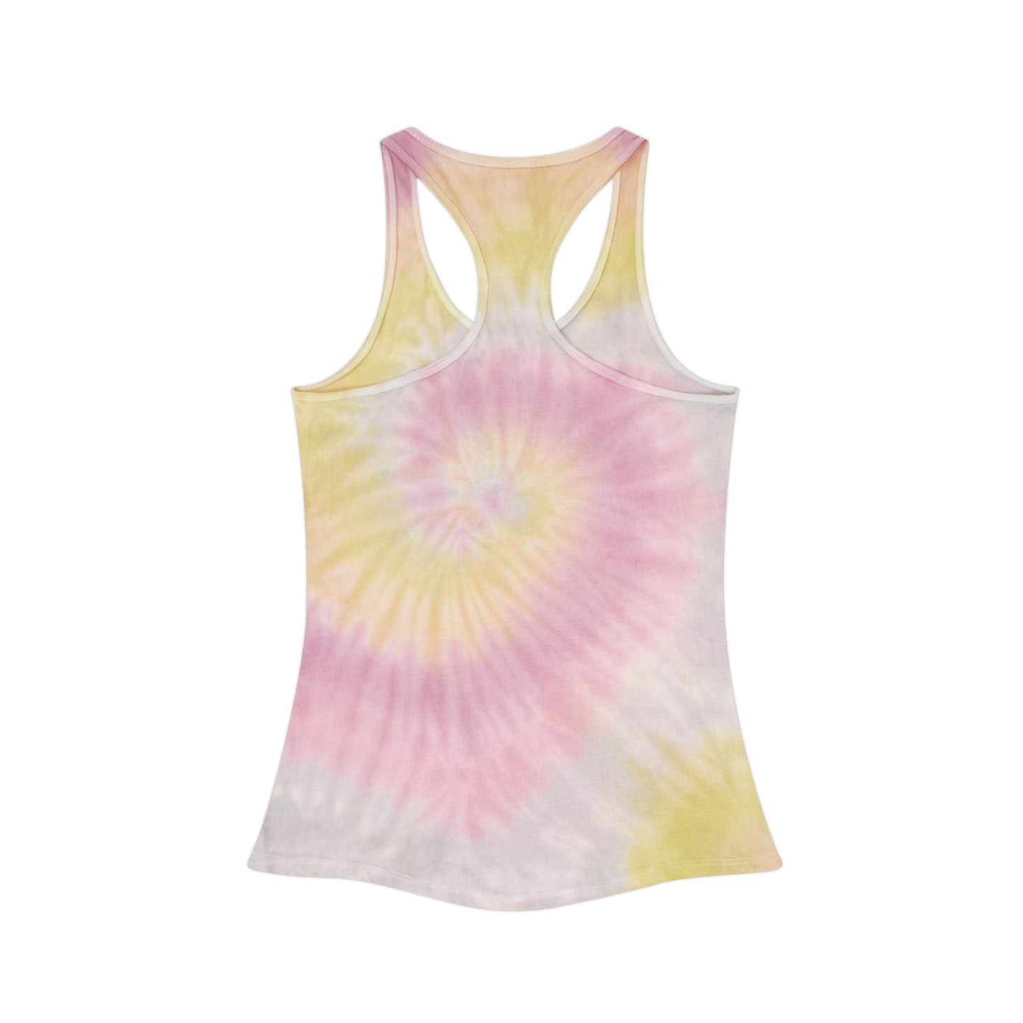 Custom Tie Dye Racerback Tank Top