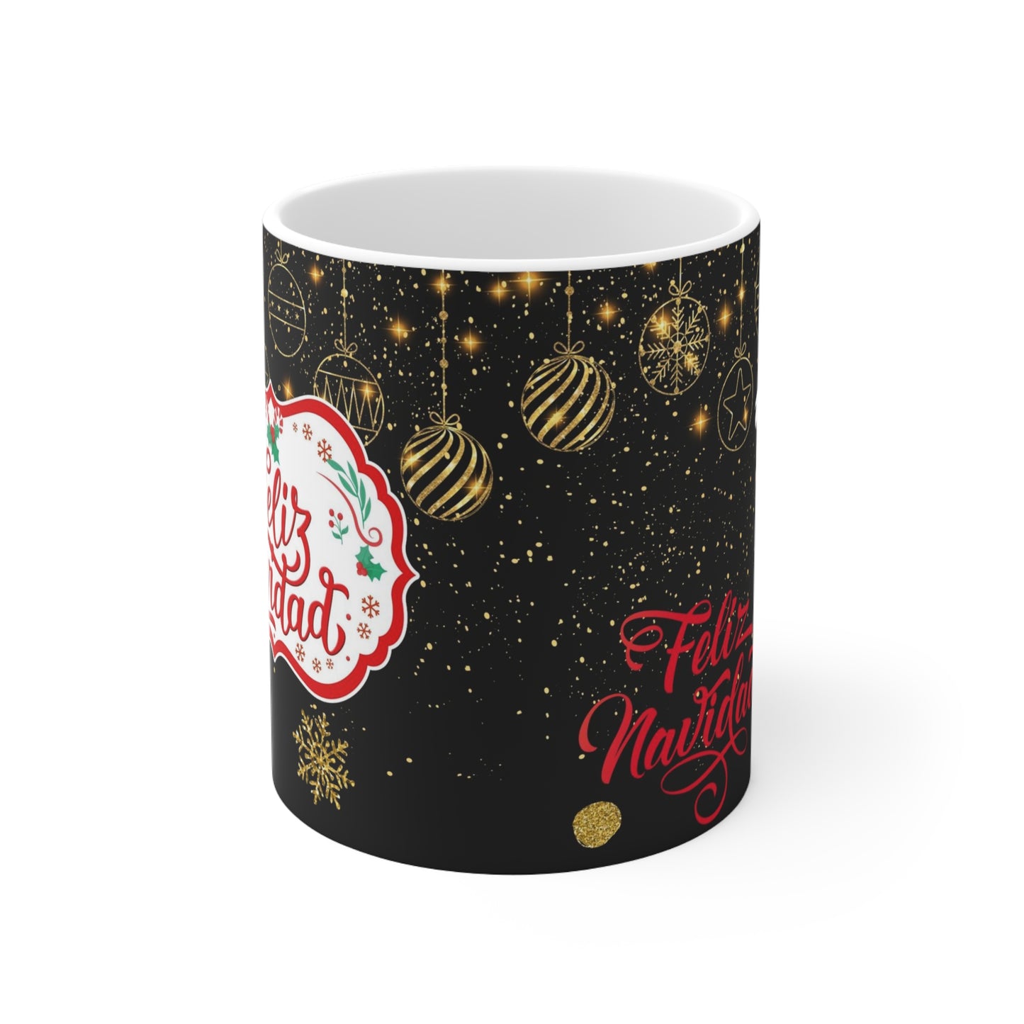 Feliz Navidad Betty B Ceramic Mug 11oz