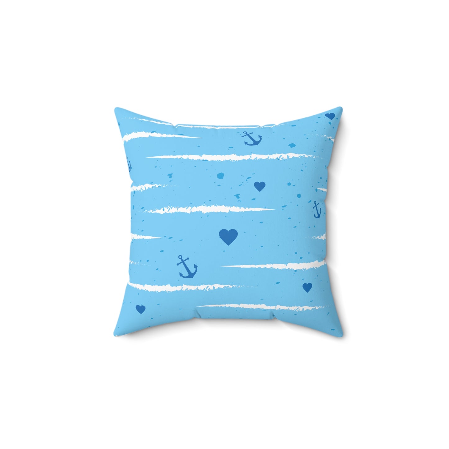 Custom Sailing Pattern Pillow