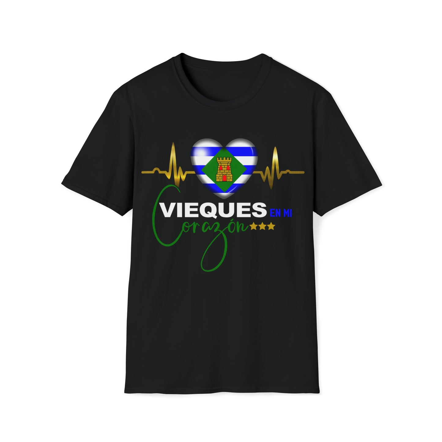 Vieques PR Unisex Softstyle T-Shirt