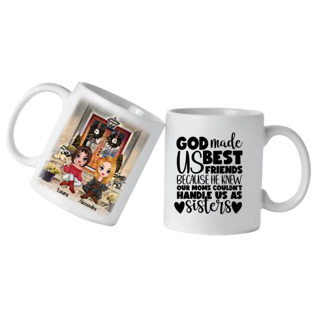 Autumn Best Friends Personalized Mug