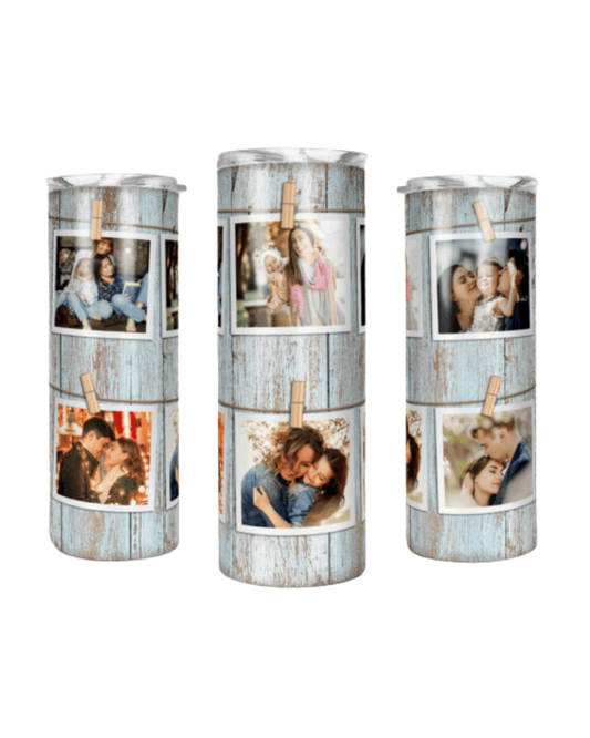 Photo Collage Tumbler