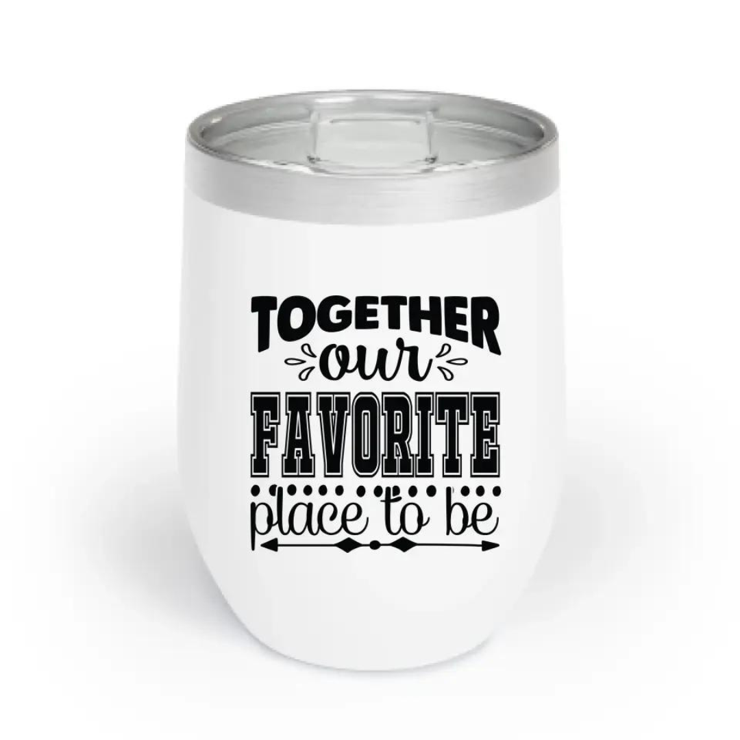 Together Our Favorite Place To Be Personalized Tumbler