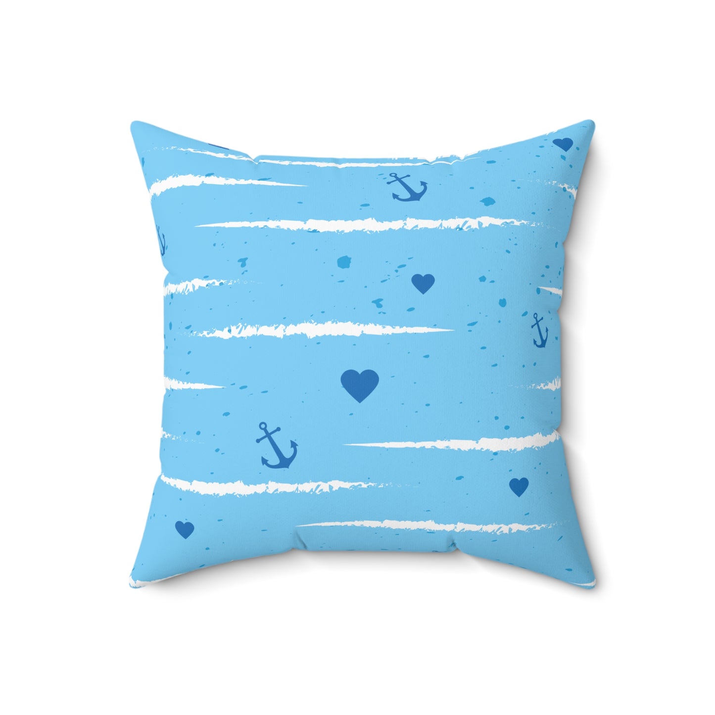 Custom Sailing Pattern Pillow