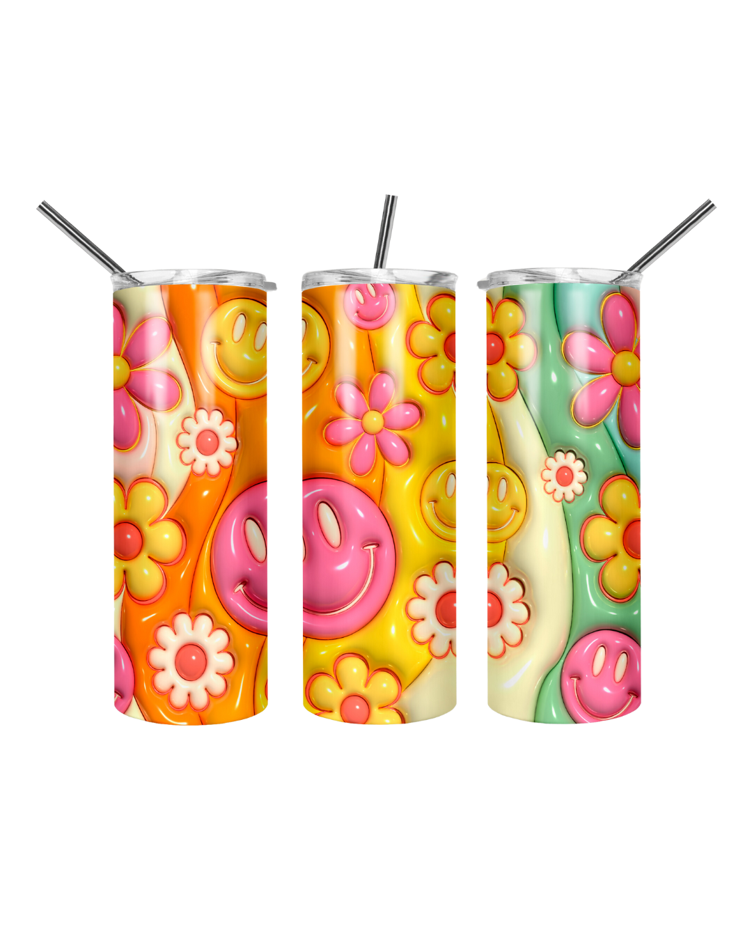 Smiley Face Tumbler