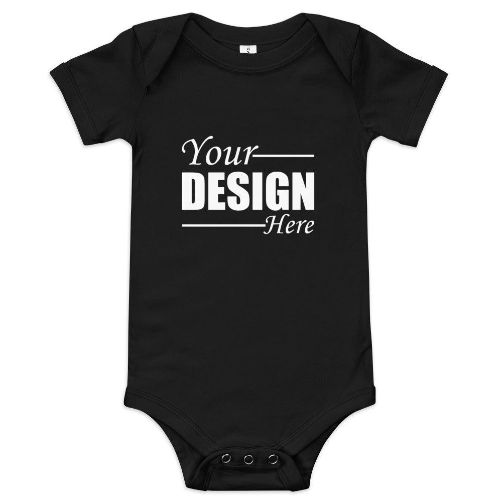 Custom Baby short sleeve one piece