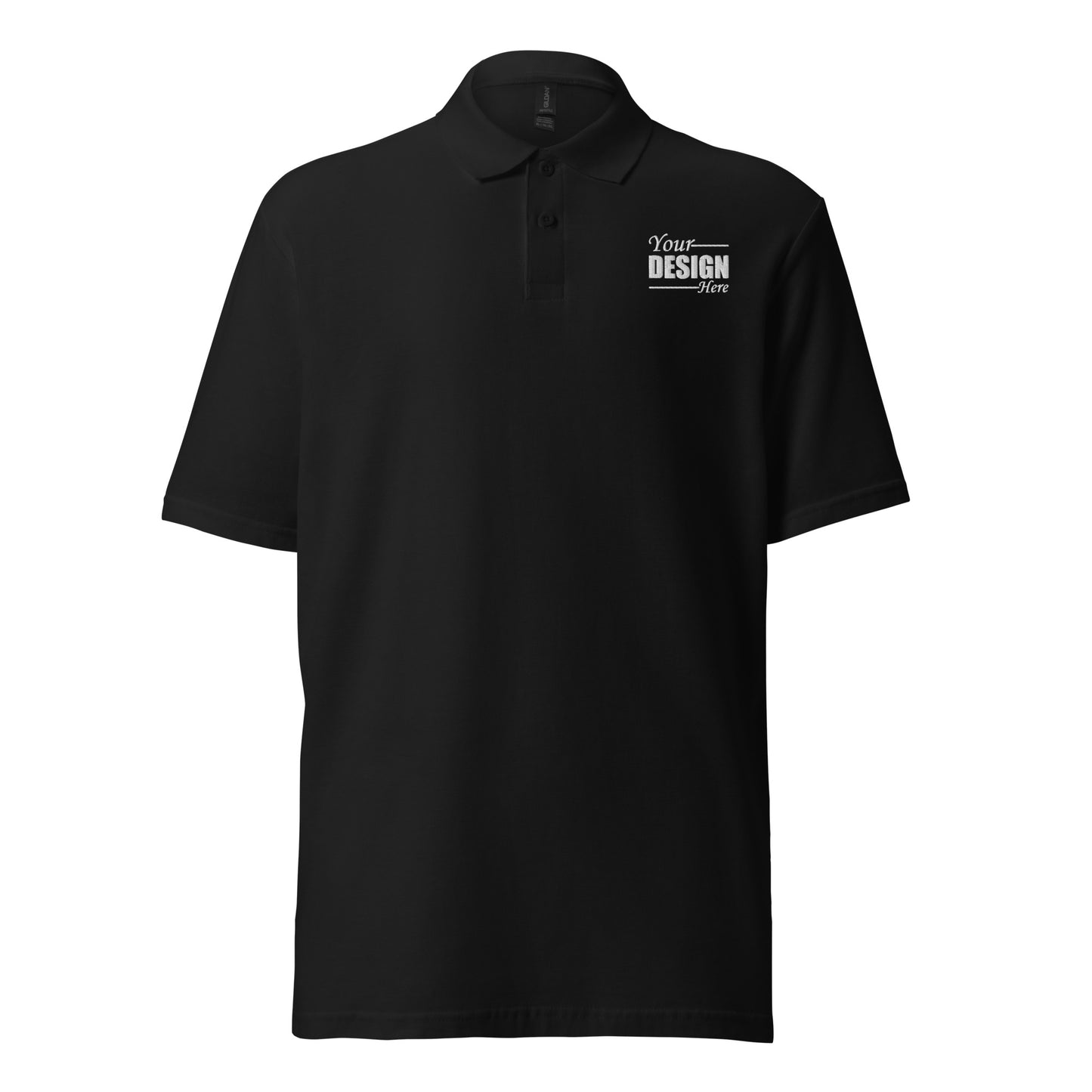 Custom Unisex pique polo shirt