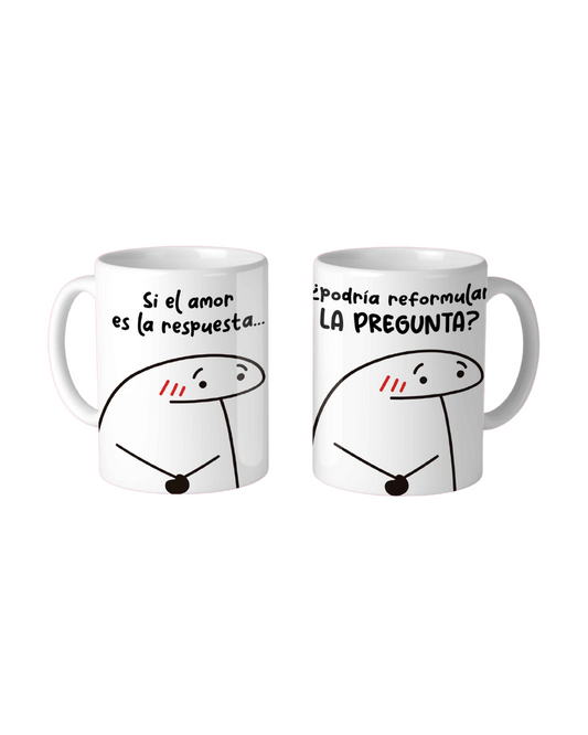 Si el amor es la respuesta Mug