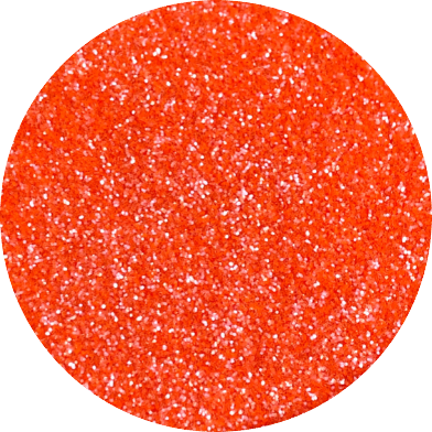 Sunset Neon Orange Fine Glitter