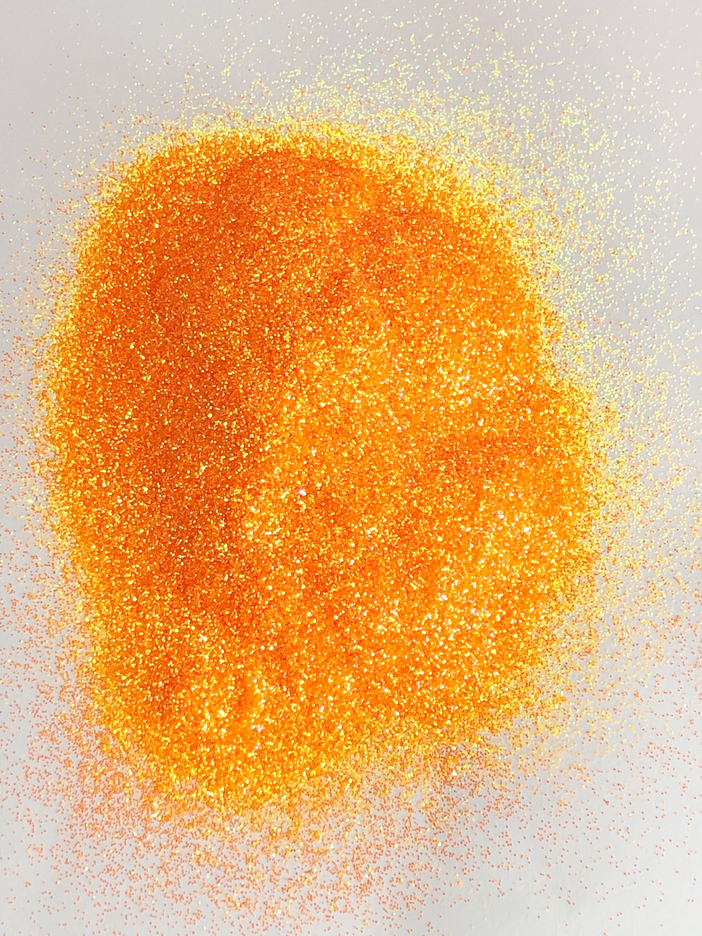 Sunrise Orange Fine Glitter