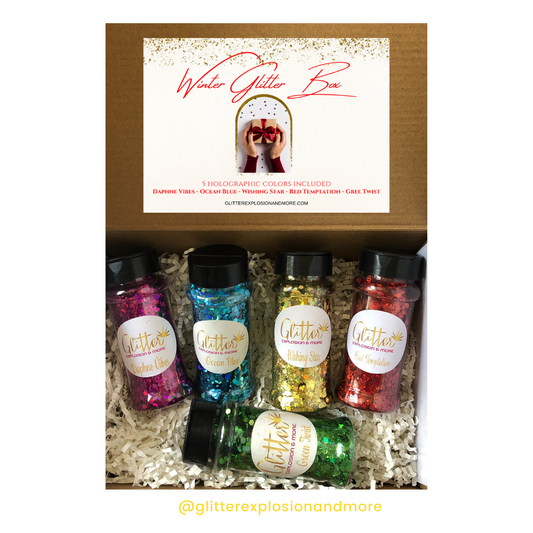 Winter Glitter Box