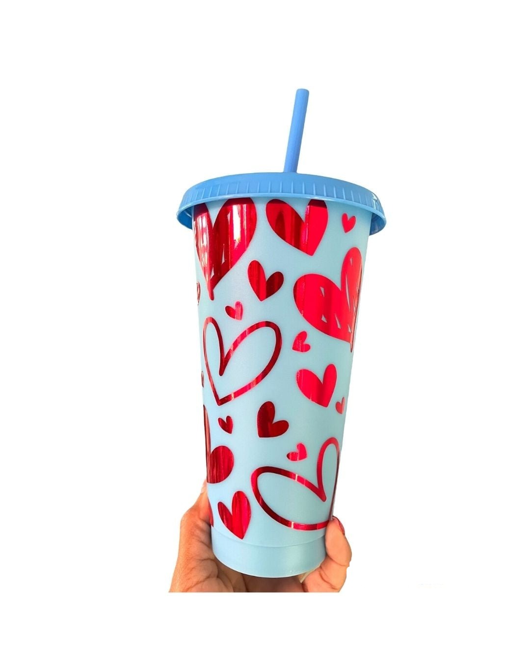 Hearts Color Changing Cup