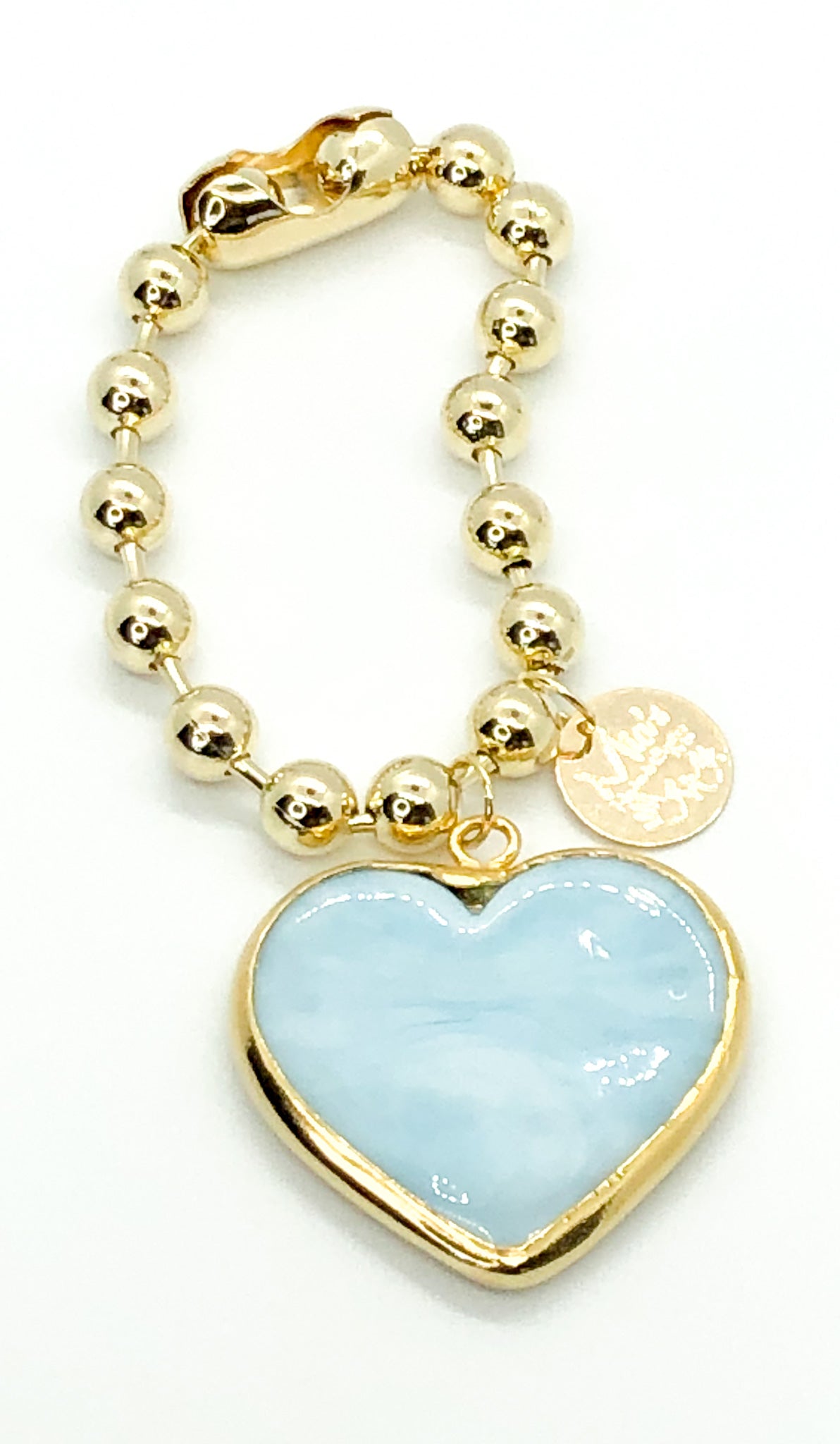 Blue Heart Bracelet