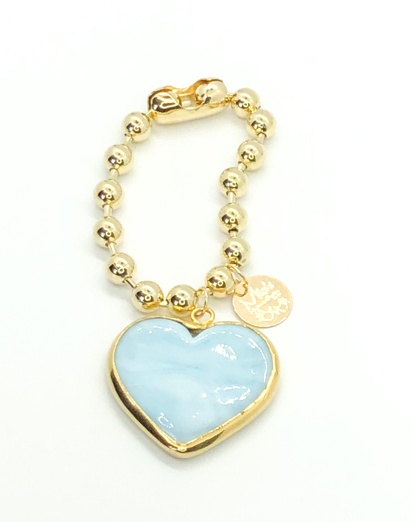 Blue Heart Bracelet