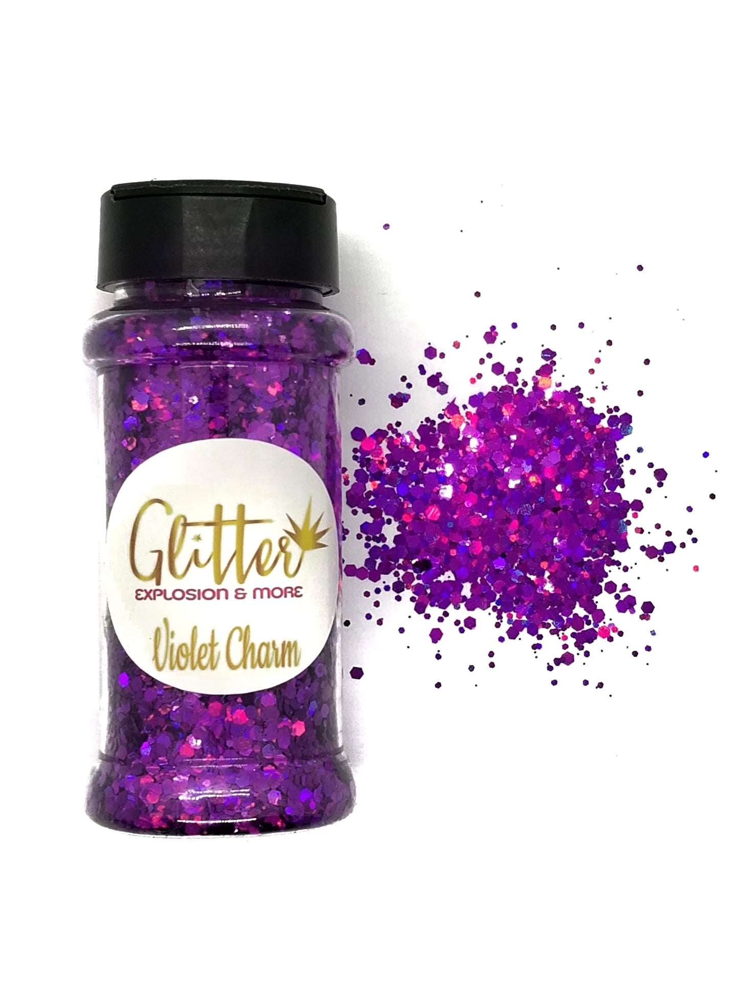 Violet Charm Chunky Glitter