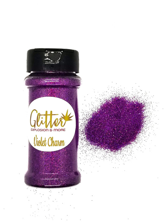 Violet Charm Glitter