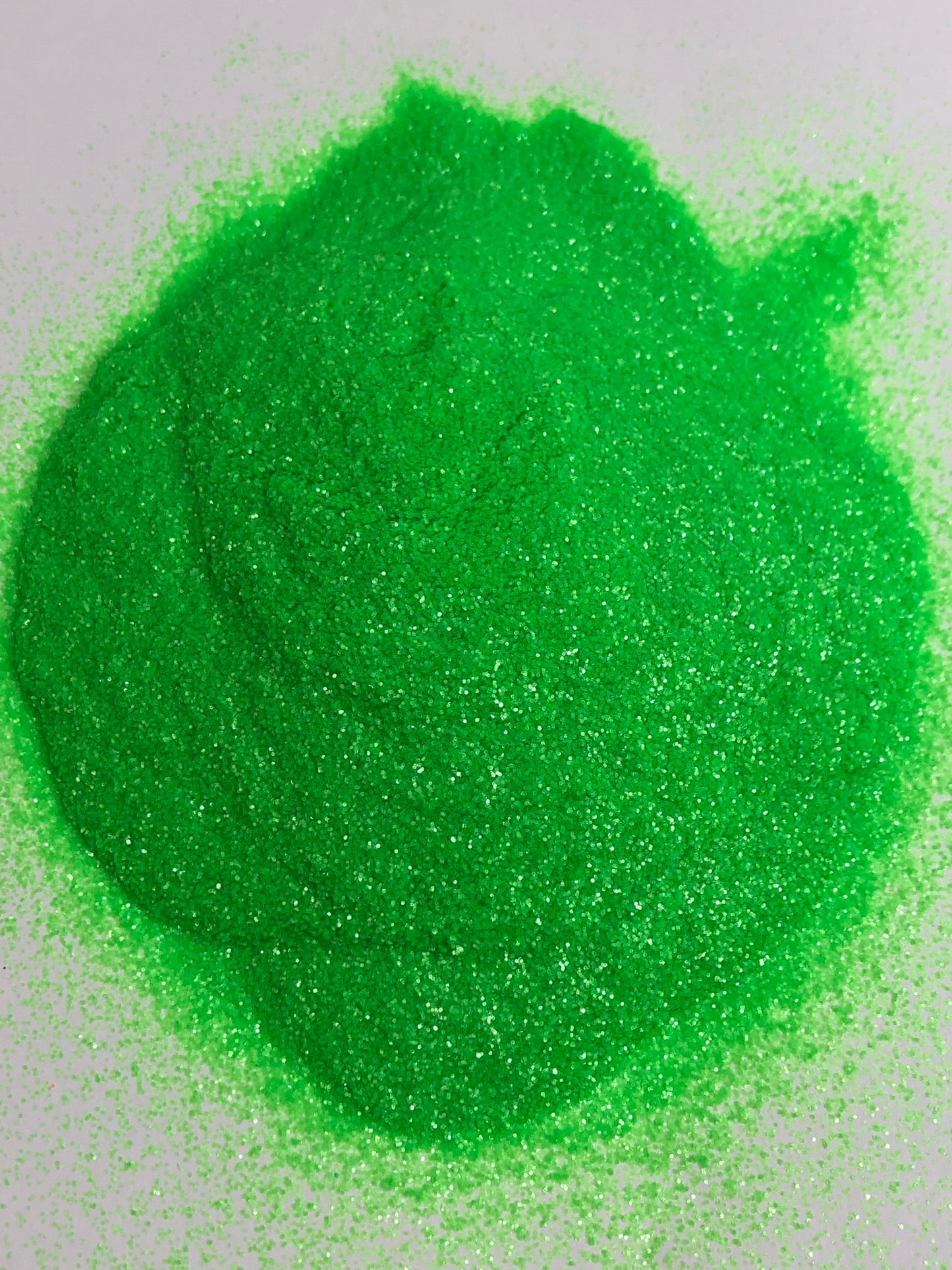 Trebol Neon Green Fine Glitter