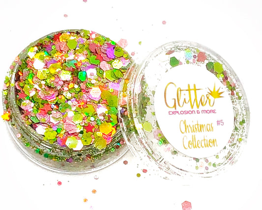 Christmas Collection glitter for nails and/or makeup