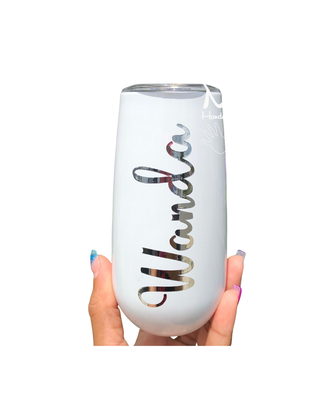 Personalized 6oz insulated stainless steel cup