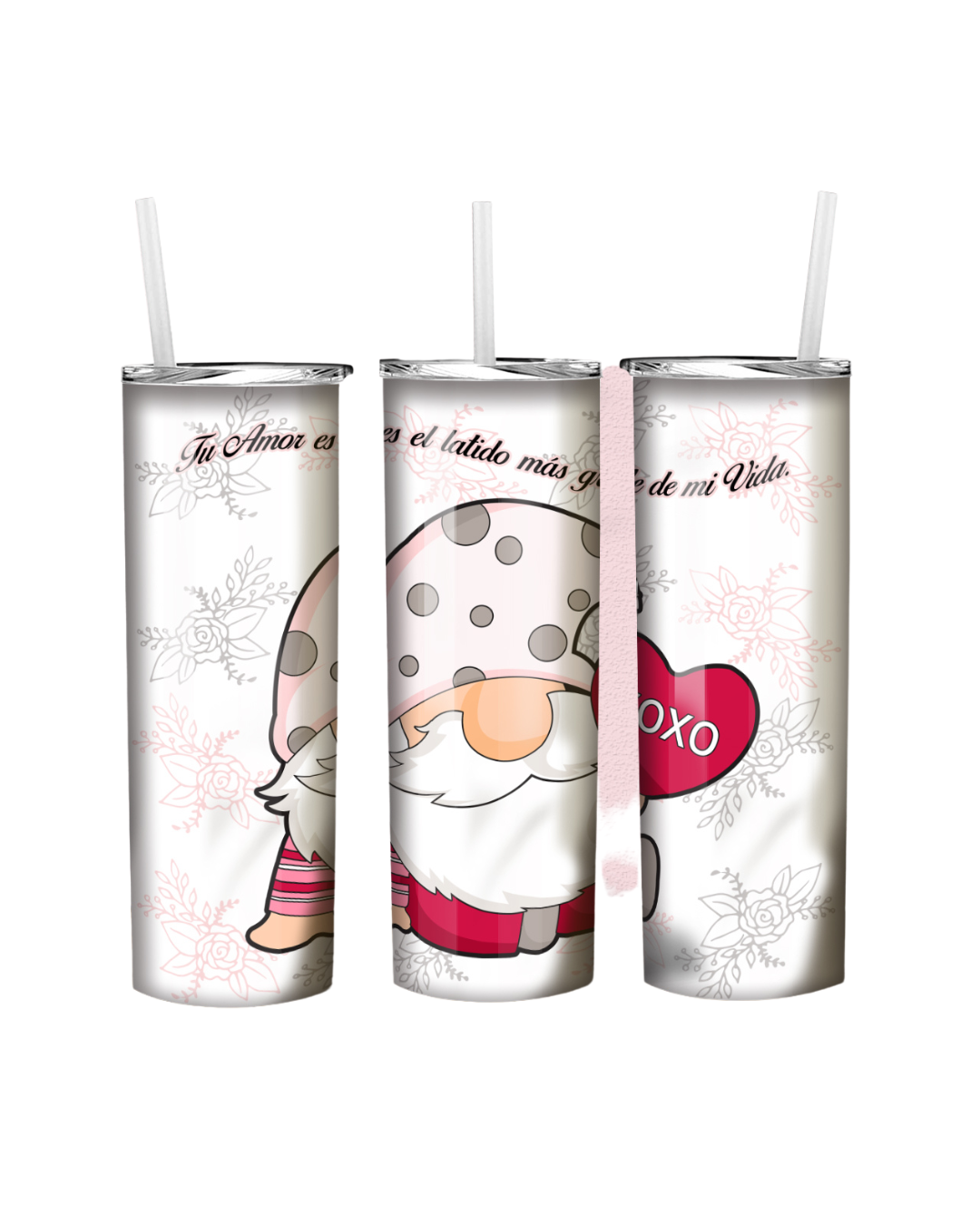 Tu Amor es el latido mas grande de mi vida Sublimation Cups