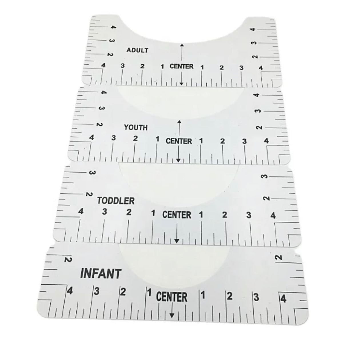 T-shirt Alignment Tool Ruler