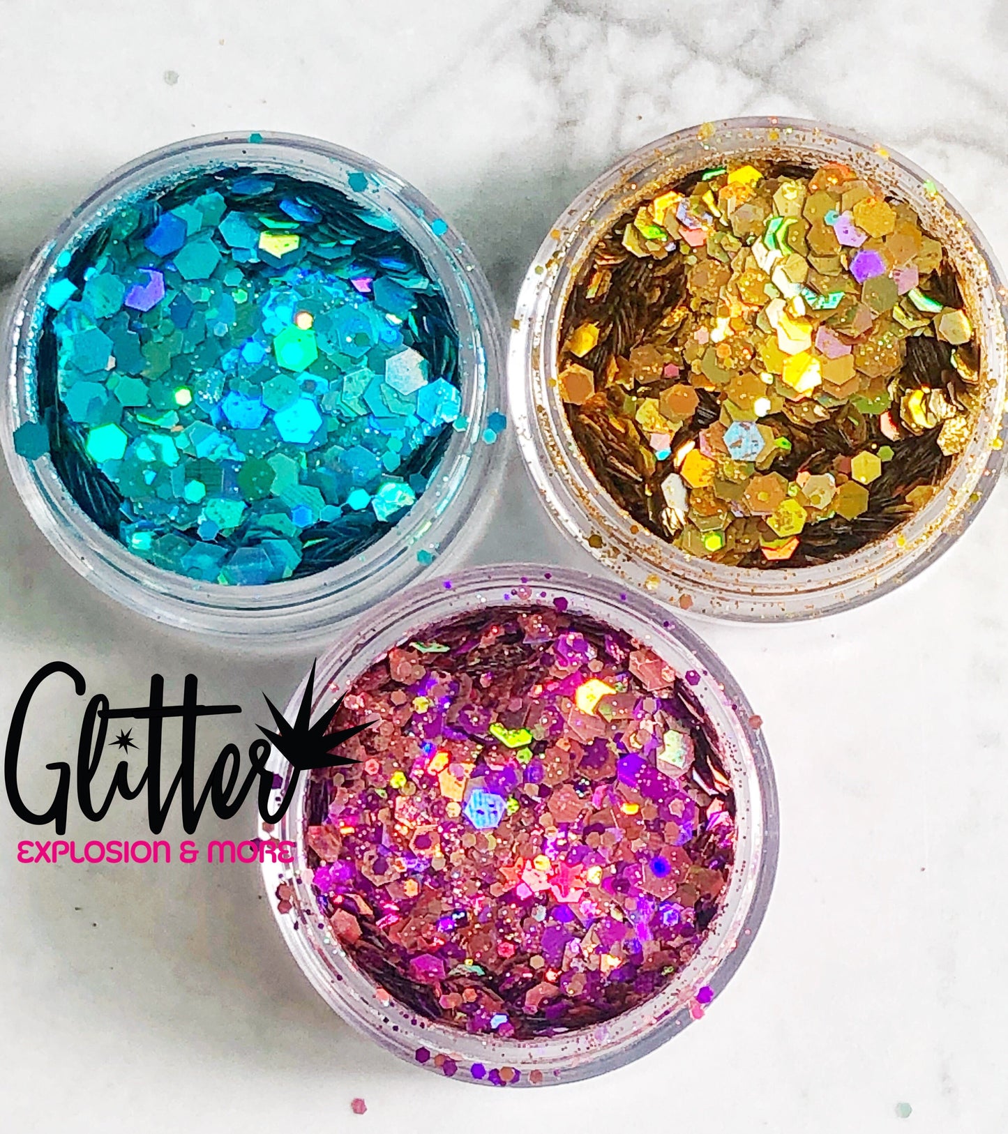 Spring Collection glitter for nails and/or makeup