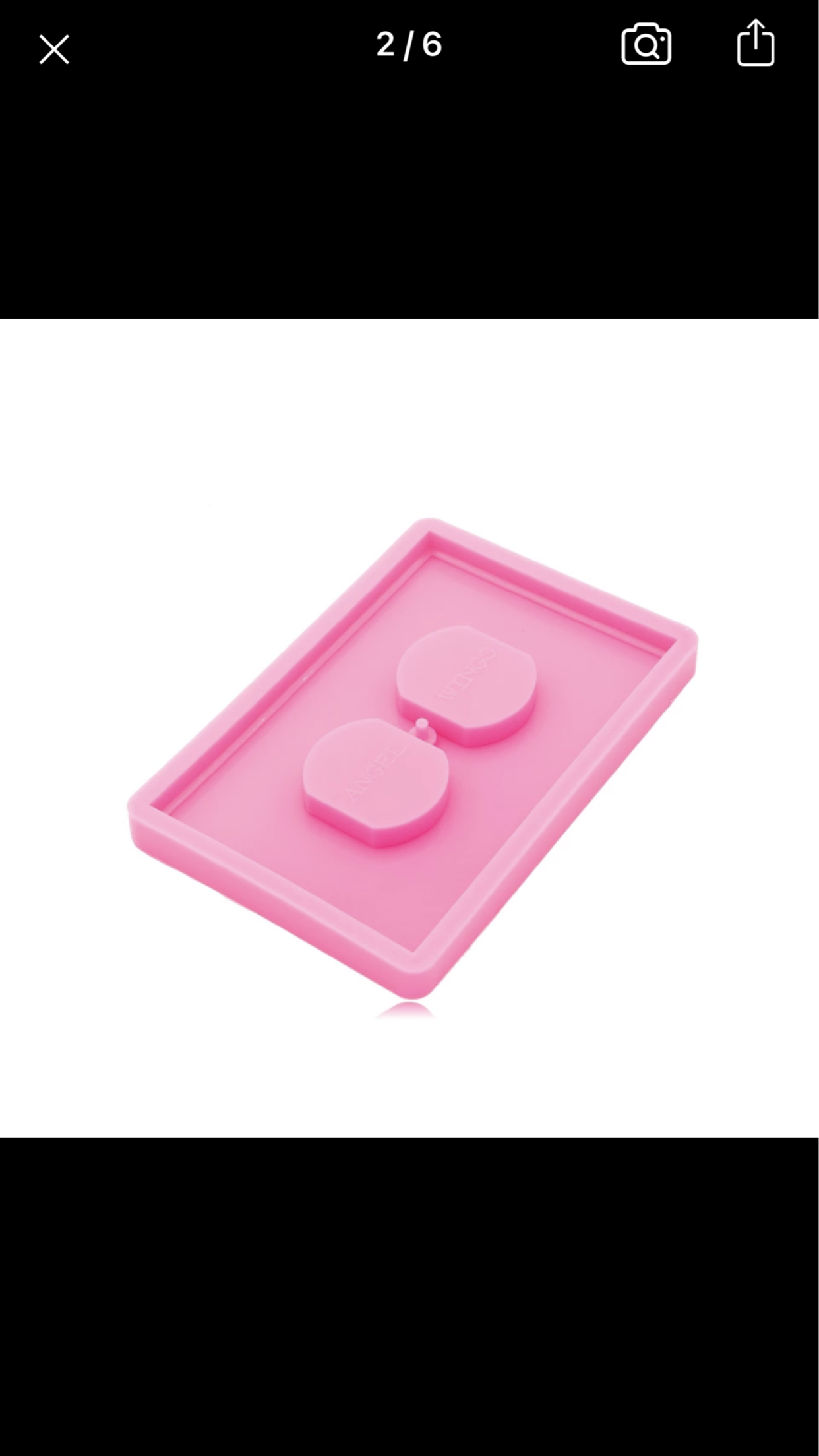 Super Glossy The Light Resin Mold, Craft Switch Silicone Mold