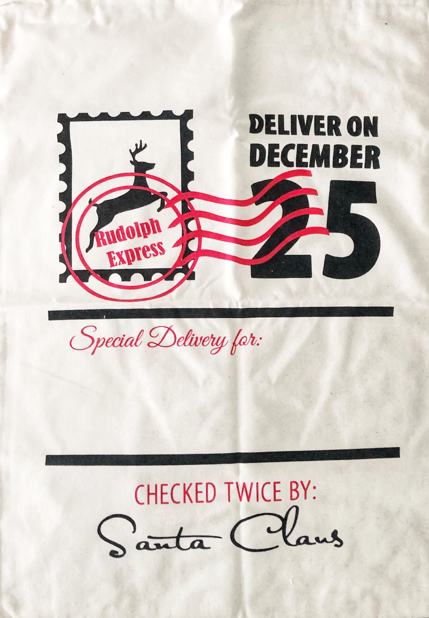 Personalized Santa Sack