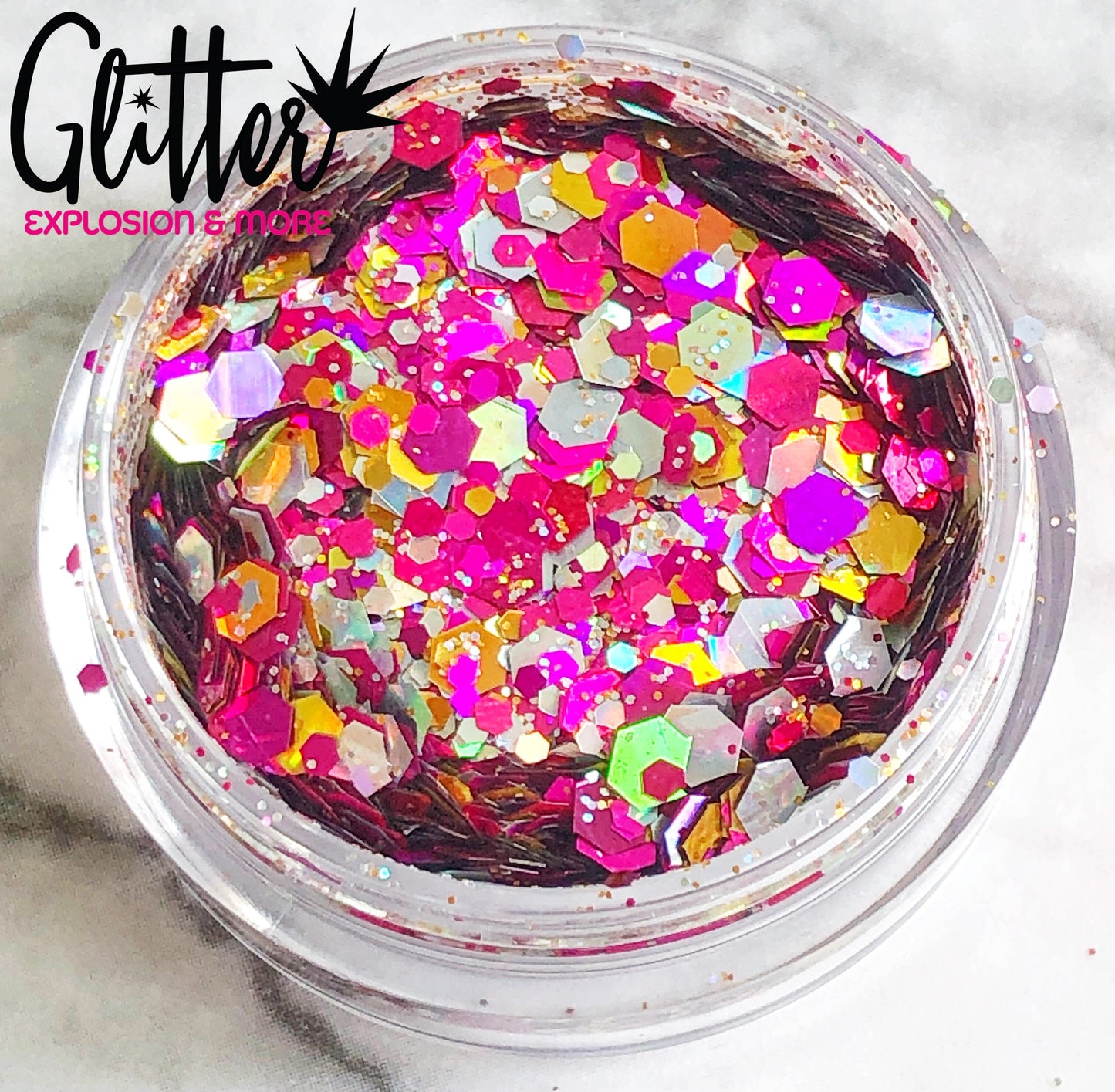 Valentine’s Collection glitter for nails and/or makeup