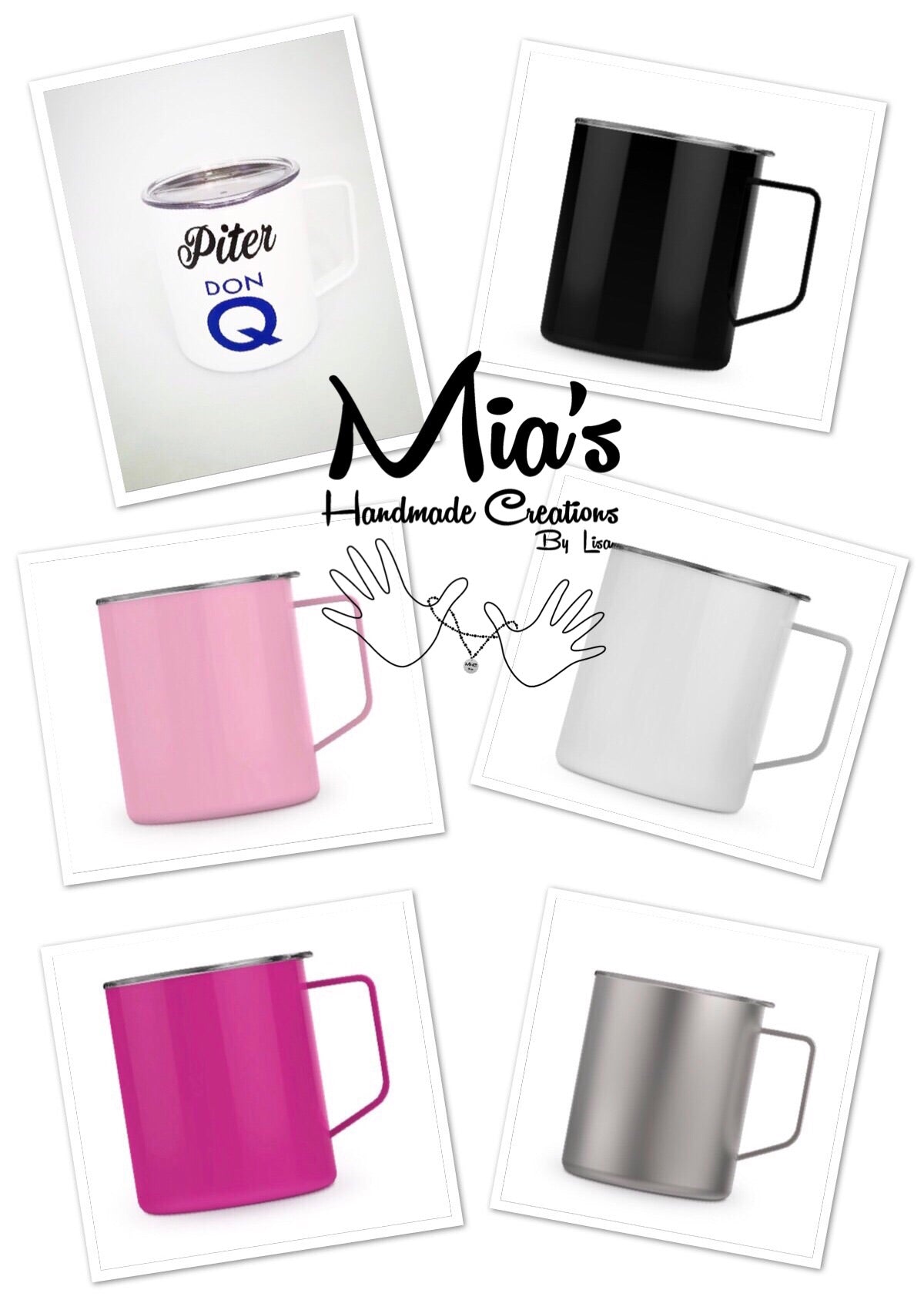 Insulated mugs/ Tazas insuladas