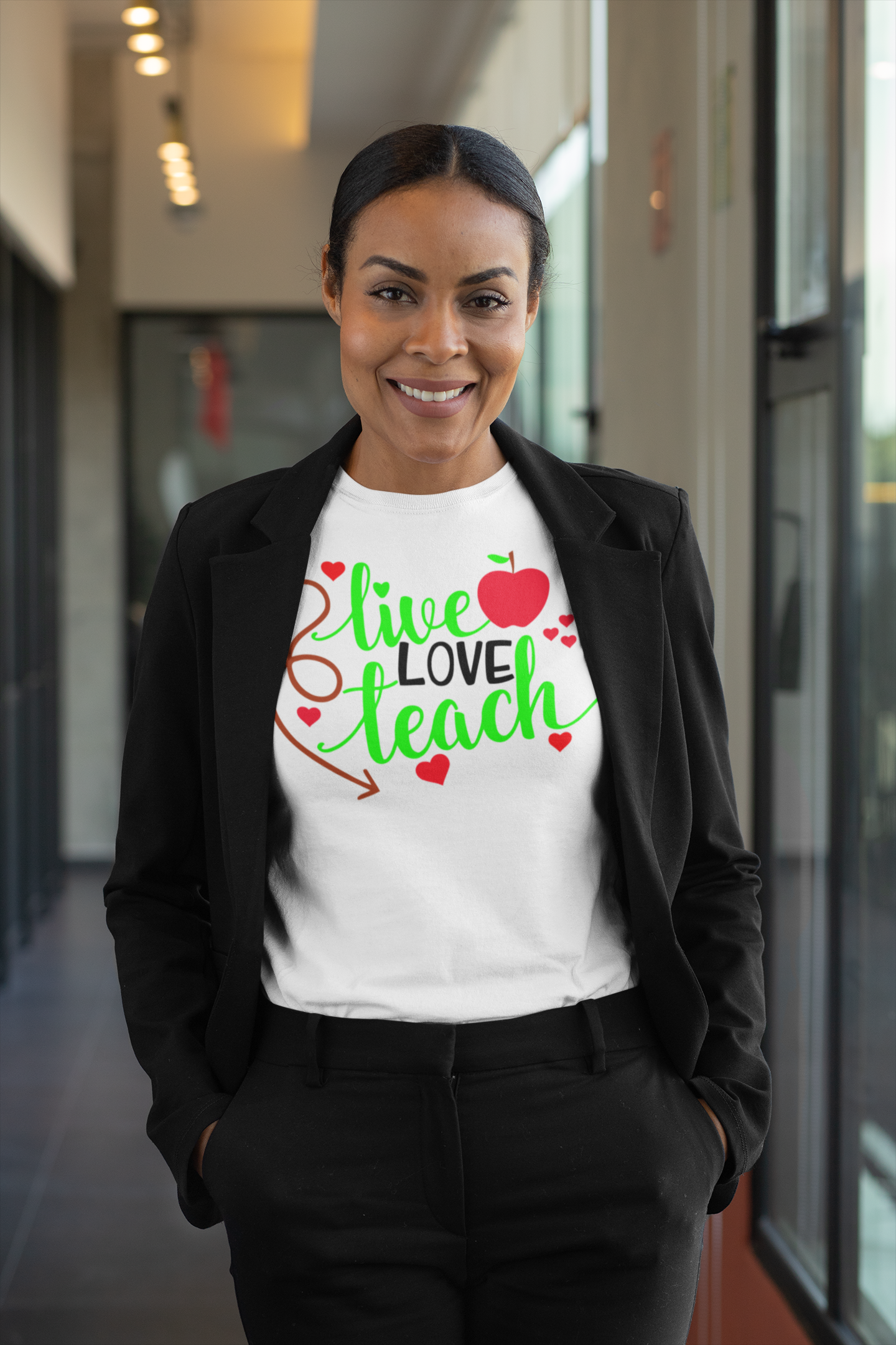 Live, Love, Teach T-shirt